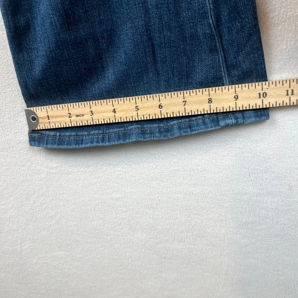 Aeropostale High Rise‎ Flare Jeans Dark Wash Denim Comfort Stretch Size 10